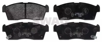 Комплект тормозных колодок, дисковый тормоз SWAG купить